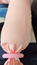 婧麒（JOYNCLEON）新生嬰兒兒童糖果安撫枕寶寶枕頭哄睡神器抱枕側睡 粉 jzt193269 曬單實(shí)拍圖