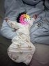 貝肽斯嬰兒睡袋暖姜恒溫兒童一體睡袋嬰幼兒防踢被睡衣四季雙層?甜夢(mèng)M 曬單實(shí)拍圖