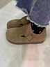 OLOEY勃肯鞋女厚底全包跟一腳蹬通勤百搭25秋季新款孕婦博肯包頭半拖鞋 【卡其色】單里 包跟勃肯鞋 36 曬單實(shí)拍圖