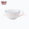 MUJI日用餐具 茶杯 咖啡杯 藍色線(xiàn)條 250ml 曬單實(shí)拍圖