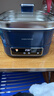摩飛電器（Morphyrichards）電蒸鍋多功能鍋 家用3-5人IH桑拿電火鍋電煮鍋6L大容量燉蒸煮一體不銹鋼蒸屜早餐機蒸燉鍋MR8901藍 曬單實(shí)拍圖
