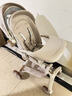 XUM嬰兒車(chē)嬰兒推車(chē)0-6歲用折疊可坐可躺帶減震遛娃神器雙向溜娃車(chē) 六重減震|加高防護|全棚 卡其色 曬單實(shí)拍圖