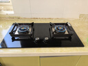 櫻花（SAKURA）燃氣灶液化氣家用雙灶一級能效5.0kW大火力多尺寸免擴孔可安裝JGC01液 曬單實(shí)拍圖