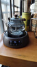 全度耐熱玻璃茶壺木紋把提梁壺蒸煮一體煮茶壺電陶爐煮茶器圍爐煮茶 木紋把提梁壺+康米木紋陶爐 曬單實(shí)拍圖