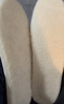足力健羊毛乳膠保暖鞋墊 一雙【真羊毛乳膠】加絨保暖 41-42 曬單實(shí)拍圖