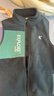 喬丹男童搖粒絨馬甲兒童全碼無(wú)袖背心冬季加絨衣服 黑色 130 曬單實(shí)拍圖