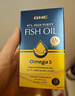 GNC健安喜97%高純度epa深海魚(yú)油omega3非魚(yú)肝油魚(yú)油成年人dha60粒/盒 曬單實(shí)拍圖