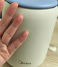 美的（Midea）電熱水壺米色燒水壺便攜式燒水杯差旅春游 0.6L智能斷電304食品級不銹鋼迷你便攜小容量SH06X6-103 曬單實(shí)拍圖