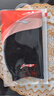 李寧（LI-NING）李寧 LI-NING 長(cháng)發(fā)硅膠防水游泳帽 男女士泳帽 LSJK808黑色 曬單實(shí)拍圖