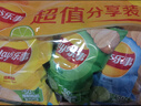 樂(lè )事（Lay's）薯片（黃瓜味+原味+紅燴味+魷魚(yú)味+雞翅味）400g 混合10包 曬單實(shí)拍圖