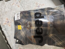 JEEP吉普襯衫男長(cháng)袖春秋季休閑工裝外套寬松格子襯衣服男裝 咖啡格 XL 曬單實(shí)拍圖