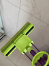 妙潔膠棉拖把27cm桿長(cháng)120共2頭滾輪式懶人家用一拖凈免手洗海綿吸水 曬單實(shí)拍圖