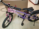 鳳凰官方旗艦店兒童自行車(chē)男女變速青少年學(xué)生山地車(chē)碟剎賽車(chē) 星際 粉紫【單速】三刀輪 20寸【適合125-160cm】 曬單實(shí)拍圖