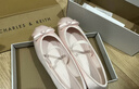 CHARLES&KEITH26春新品蝴蝶結圓頭瑪麗珍鞋芭蕾舞鞋生日禮物CK1-60361613 Light Pink淺粉色 38 （245） 曬單實(shí)拍圖