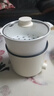 小熊（Bear）電煮鍋 宿舍小電鍋 電蒸鍋 學(xué)生寢室一體泡面鍋小火鍋 多功能鍋 電煮鍋小型1-2人V17C2 1.7L配蒸籠 曬單實(shí)拍圖
