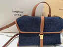 Songmont山下有松山行隨游mini小挎包通勤郵差公文包【生日禮物】 藍染色 現貨 曬單實(shí)拍圖