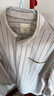 優(yōu)衣庫合作款/男裝女裝牛津紡寬松條紋襯衫/長(cháng)袖襯衣480802 31 米色 XL /180/108B 曬單實(shí)拍圖