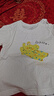 巴拉巴拉【商場(chǎng)同款】嬰兒t恤寶寶上衣男女童短袖夏簡(jiǎn)約 本白10101 90 曬單實(shí)拍圖