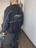 NIKE耐克外套男2026春季新款薄款梭織連帽夾克休閑運動(dòng)服潮流長(cháng)袖上衣 HJ2013-010 L 曬單實(shí)拍圖
