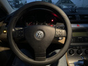 DEYAN汽車(chē)方向盤(pán)套四季通用夏季透氣防滑吸汗超薄款真皮車(chē)用把套內飾品 大眾朗逸帕薩特速騰邁騰途觀(guān)探岳 超薄【D形】雙色線(xiàn)（不帶車(chē)標） 曬單實(shí)拍圖