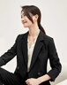 尚都比拉職業(yè)通勤西裝套裝女春秋季正裝免燙抗皺外套褲子面試兩件套西服 曬單實(shí)拍圖