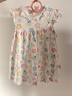 歡喜小熊寶寶連衣裙嬰兒夏天碎花裙子女寶夏裝外出衣服夏季新品純棉童裝 曬單實(shí)拍圖