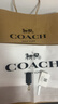蔻馳（COACH）【品牌直供】coach女包拉鏈款手提單肩大號托特包送女友禮物 CBT18IMXAQ 曬單實(shí)拍圖