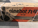九號電動(dòng)滑板車(chē)E3【重磅新品】 成年人兩輪代步折疊便攜式智能減震避震防滑穩定全新第三代滑板車(chē) E3銀灰色座椅套裝 曬單實(shí)拍圖