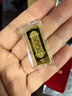 老廟黃金足金薄片投資金條好運金條官方旗艦店正品收藏 好運金條 10g 曬單實(shí)拍圖