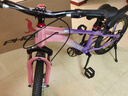 鳳凰官方旗艦店兒童自行車(chē)男女變速青少年學(xué)生山地車(chē)碟剎賽車(chē) 星際 粉紫【單速】三刀輪 20寸【適合125-160cm】 曬單實(shí)拍圖
