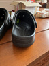 卡駱馳（CROCS）洞洞鞋貝雅男鞋女鞋輕便耐磨一腳蹬拖鞋休閑鞋|10126 黑色-001 37 /38(230mm) 曬單實(shí)拍圖