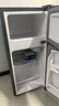奧克斯小冰箱家用小型迷你冷藏冷凍兩用出租房宿舍用節能省電寢室辦公室電冰箱 【凈化去味】146灰色【高效保鮮 銅管速冷】30L 曬單實(shí)拍圖