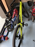 優(yōu)貝兒童自行車(chē)10-14歲學(xué)生青少年山地鋁合金變速車(chē) 皇冠 熒光綠24寸 曬單實(shí)拍圖