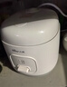 小熊（Bear）電飯鍋1.2L家用小電飯煲1-2人小型迷你智能宿舍煮飯不粘內膽小容量小鍋一人食米飯2-3人煮飯鍋 不粘內膽 1.2L 【一鍵快煮】DFB-F12Z2 曬單實(shí)拍圖