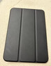 畢亞茲 適用ipad 10.2英寸保護套 2021年9/8/7代 通用蘋(píng)果平板電腦三折支架 智能休眠保護殼 PB179金剛黑 曬單實(shí)拍圖