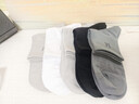 夢(mèng)特嬌襪子男士春夏季100%純棉7A抗菌防臭艾草精油襪休閑透氣運動(dòng)中筒襪 曬單實(shí)拍圖