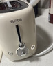蘇泊爾（SUPOR）面包機 三明治機多士爐早餐機烤吐司機 家用烤面包片 彩屏菜單多功能輕食機 6+1檔火力可調 DJ808 曬單實(shí)拍圖