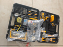 光宸手電鉆充電鉆家用組合工具箱套裝維修套裝電動(dòng)螺絲刀五金工具箱 升級全身包膠21V鋰電118件套 曬單實(shí)拍圖