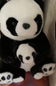 熊貓熊大熊貓毛絨玩具玩偶娃娃公仔生日禮物送女生同學(xué)抱枕仿真布偶擺件 曬單實(shí)拍圖