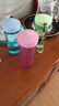特百惠（Tupperware）瑩彩430ml塑料杯男女士學(xué)生運動(dòng)水杯子大容量泡茶杯 冰水藍 曬單實(shí)拍圖