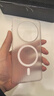 猩球衛士高級感防指紋適用華為mate70Pro/Pro+通用磁吸瓦楞手機殼保護套超薄行李箱條紋磨砂個(gè)性透明外殼白 曬單實(shí)拍圖