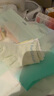 全棉時(shí)代兒童襪子7A抗菌嬰幼兒寶寶純棉中筒襪 黃白綠 10-12cm 曬單實(shí)拍圖