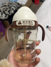 世喜兒童吸管杯直飲杯直飲奶瓶PPSU牛奶杯喝奶喝水1-3-6歲大寶寶水杯 曬單實(shí)拍圖