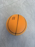 得力 靜音籃球 5號兒童室內居家無(wú)聲親子娛樂(lè )玩具籃球 橙色 曬單實(shí)拍圖