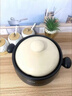 蘇泊爾（SUPOR）砂鍋煲湯鍋燃氣灶家用耐高溫干燒不易裂 2大進(jìn)口礦加厚陶瓷燉沙鍋 （能燉雞、煲湯） 4.5L 曬單實(shí)拍圖