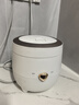 美的（Midea）電飯煲1-2-3人 家用迷你小容量微壓電飯煲 電飯鍋 宿舍煮飯不沾內膽迷你一人食小型煮飯鍋 【一鍵快煮】 1.2L 香甜Q軟飯 曬單實(shí)拍圖