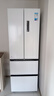 美的（Midea）400L法式四開(kāi)門(mén)冰箱超薄零嵌入式小戶(hù)型一級能效風(fēng)冷無(wú)霜節能變頻以舊換新白色MR-418WFPE國家補貼 曬單實(shí)拍圖
