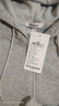 真維斯（Jeanswest）衛衣外套女春秋款2025新款休閑寬松灰色運動(dòng)連帽拉鏈開(kāi)衫上衣 曬單實(shí)拍圖