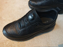 貴之步男鞋春秋季牛皮鞋子運動(dòng)休閑商務(wù)通勤男士皮鞋 G916 黑色 42 曬單實(shí)拍圖