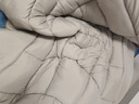 雅鹿·自由自在被子秋冬季A類(lèi)抗菌棉被芯保暖單雙人宿舍學(xué)生5斤150x200cm 古典灰 曬單實(shí)拍圖